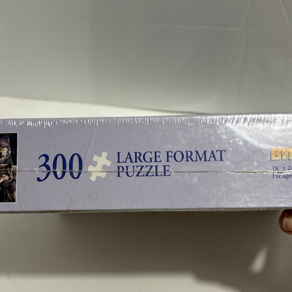 Bits And Pieces Large Format Puzzle Wolves 300 Pieces 18"x24" For Ages 13 And Up - Picture 5 of 14